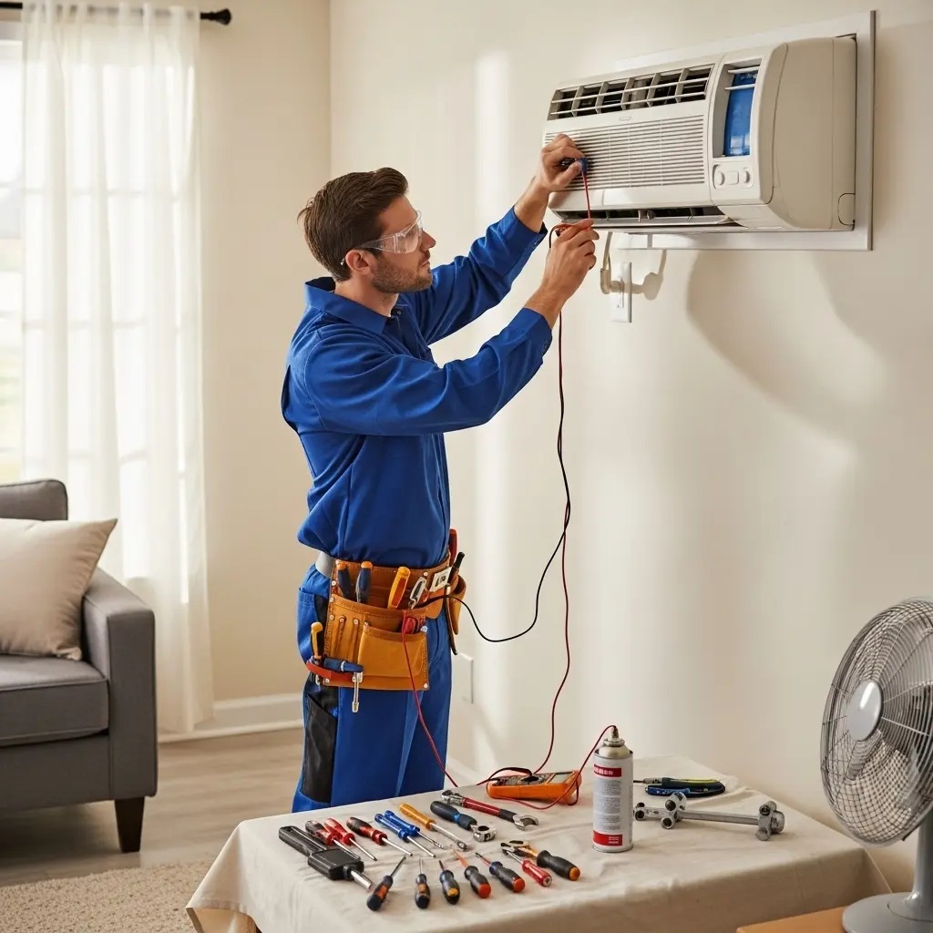 Söğütlü Teka Teka klima gaz dolumu ve bakım – Enerji verimliliği artırıldı. - Teknik servis örneği